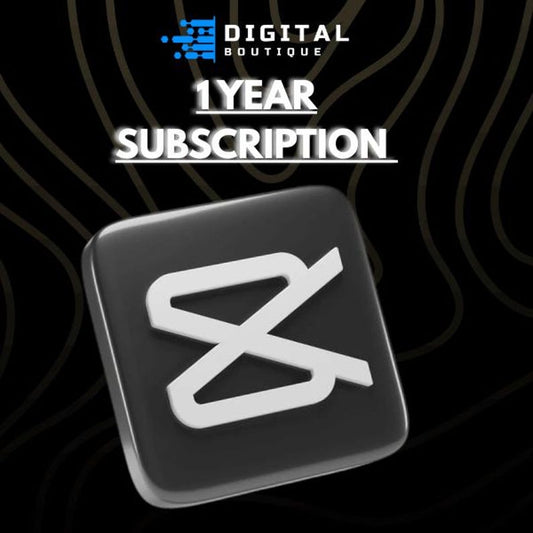 CapCut Pro 12-Month Subscription | Premium Features | Full Warranty | Fast Delivery